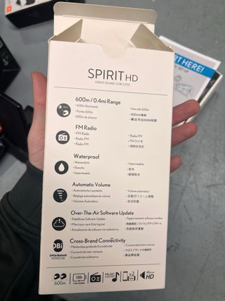 Cardo Spirit HD Intercomunicador Bluetooth Moto