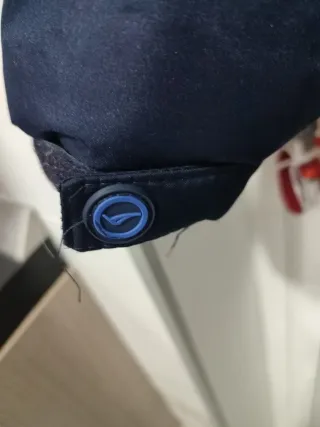 Giubbotto scuola calcio LEGEA blu