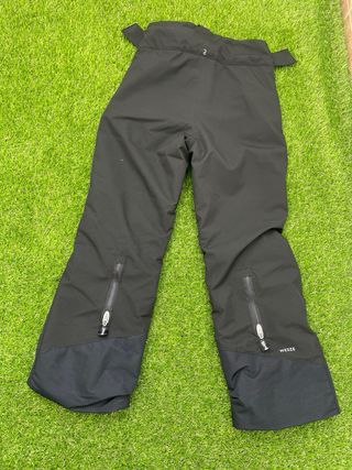 Pantalones de esquí negros con tirantes
