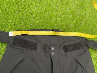 Pantalones de esquí negros con tirantes