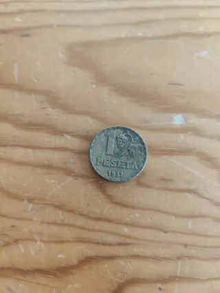 1 Peseta República Española 1937