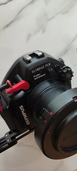 Equipo Fotografía Submarina Olympus