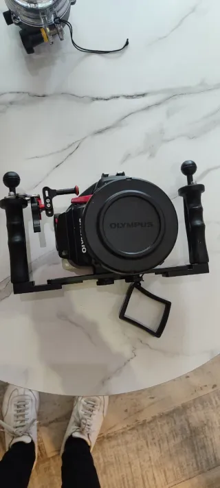 Equipo Fotografía Submarina Olympus