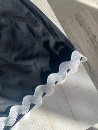 Conjunto Shein negro top y shorts talla M.