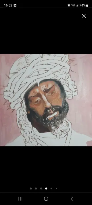 Cuadro Óleo Jesús del Gran Poder Sevilla