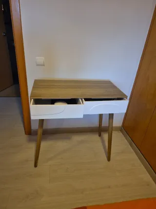 Mesa de escritorio moderna 2 cajones
