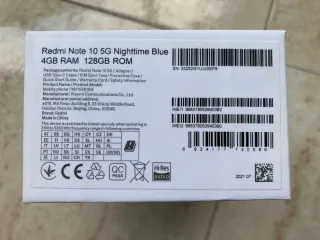Xiaomi Redmi Note 10 5G Azul