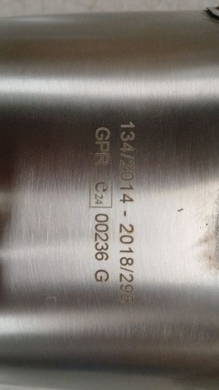 ESCAPE HONDA CRF 1100 GPR