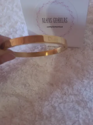 Pulsera Acero Inoxidable Inspiración Dior
