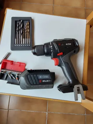TALADRO ATORNILLADOR WURTH M-CUBE 18V