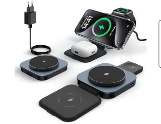 Cargador 3 en 1 Apple iPhone, Watch, AirPods