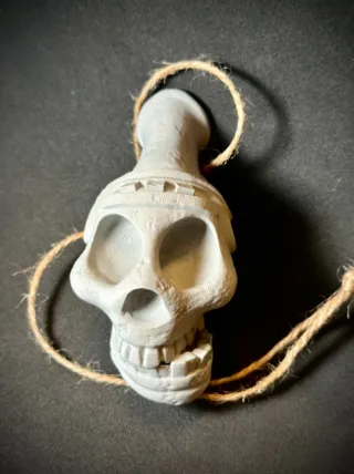 Silbato de la muerte Azteca