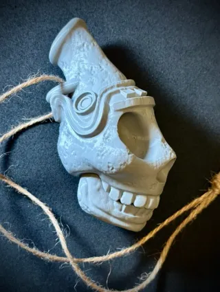 Silbato de la muerte Azteca