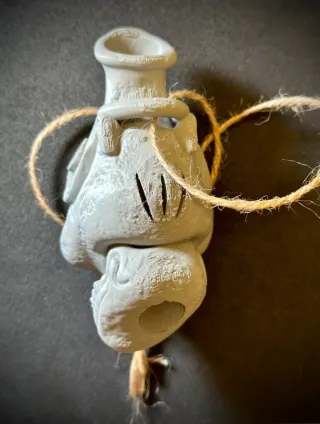 Silbato de la muerte Azteca