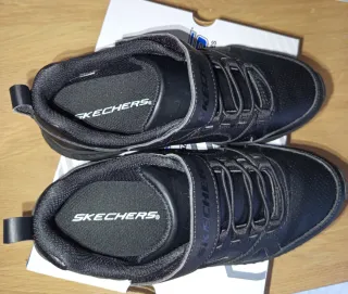 Zapatillas Skechers Escolares Negras talla 35