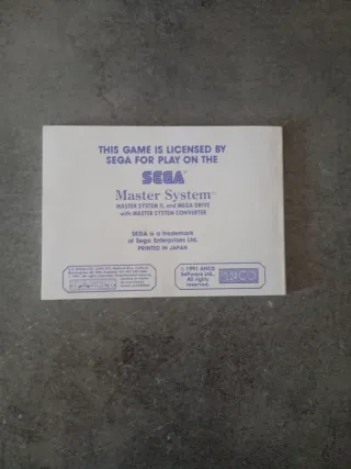 Super Kick Off Master System Sega