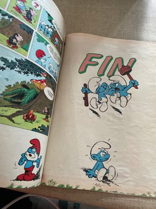 Los Pitufos en Diario 16