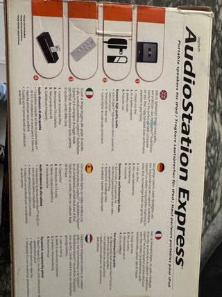 Altavoz Logitech AudioStation Express.