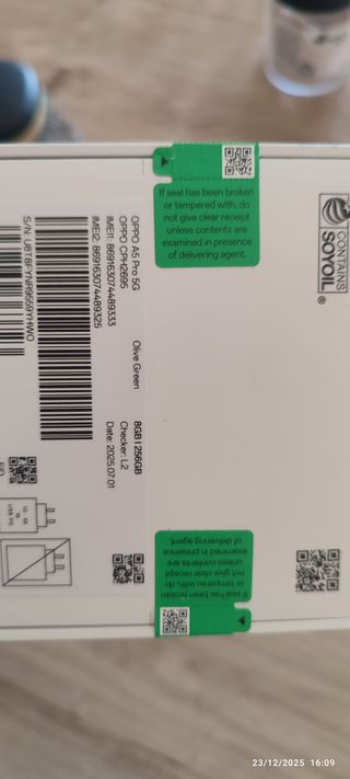 Oppo A5 Pro 5G 256GB Nuevo