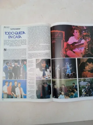 Revista Fotogramas Video Madonna Hombres G