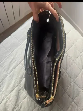 Bolso Piel Ralph Lauren Negro