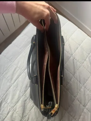 Bolso Piel Ralph Lauren Negro