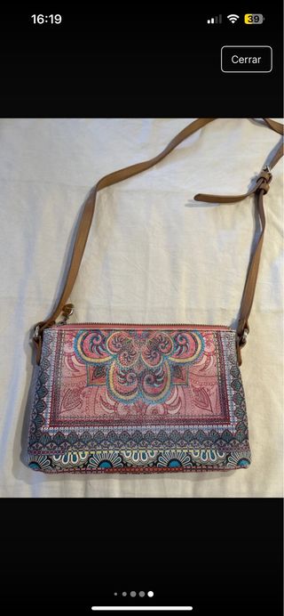 Bolso Desigual de Hombro Multicolor