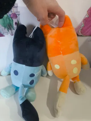 Peluche Bluey y Bingo