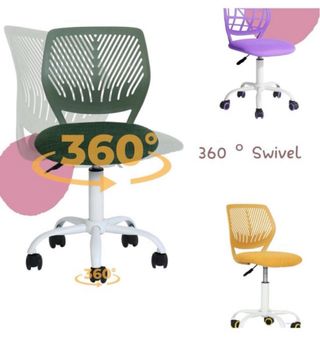 EN CAJA.Silla de escritorio juvenil