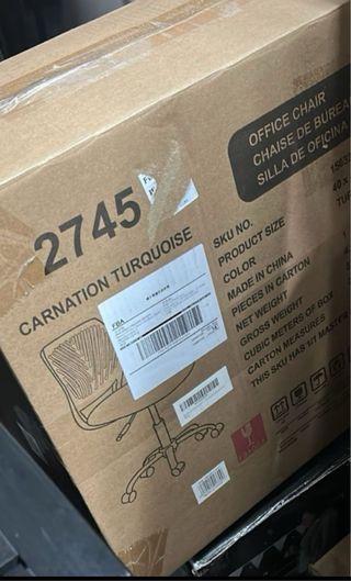 EN CAJA.Silla de escritorio juvenil