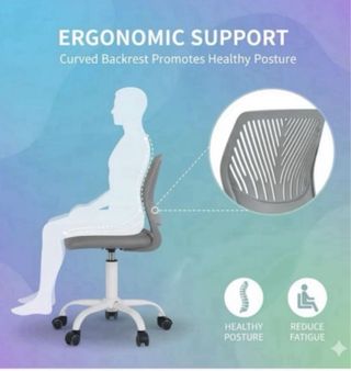 EN CAJA.Silla de escritorio juvenil