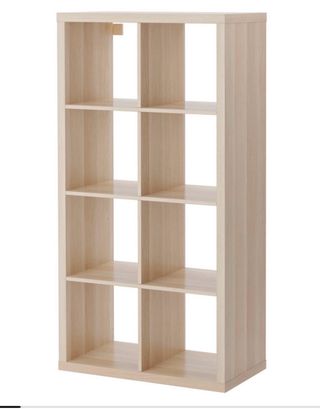 Estantería Kallax IKEA efecto roble