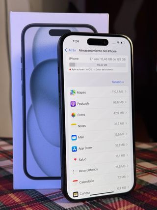 iPhone 15 128GB 85% Batería