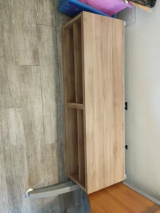 Mobile TV in legno e beige