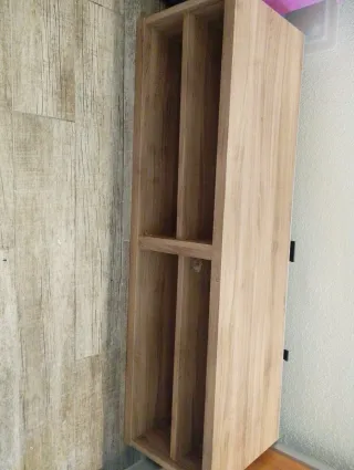 Mobile TV in legno e beige