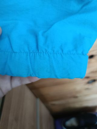 Sudadera Reebok Color Azul, Blanco y Negro TallaXL