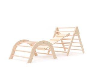 Cama de escalada infantil de madera Robincool Climb 66×84,5×73,2cm