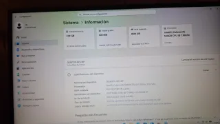 Portátil 15,6 Windows 11 Negro