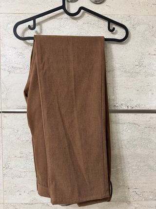 2 Pantalones Massimo Dutti Marrón y Azul