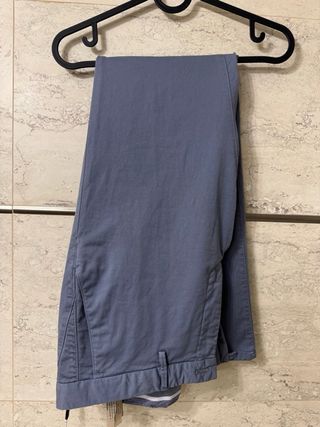 2 Pantalones Massimo Dutti Marrón y Azul