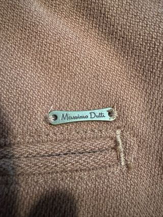 2 Pantalones Massimo Dutti Marrón y Azul