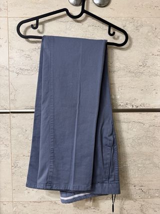 2 Pantalones Massimo Dutti Marrón y Azul
