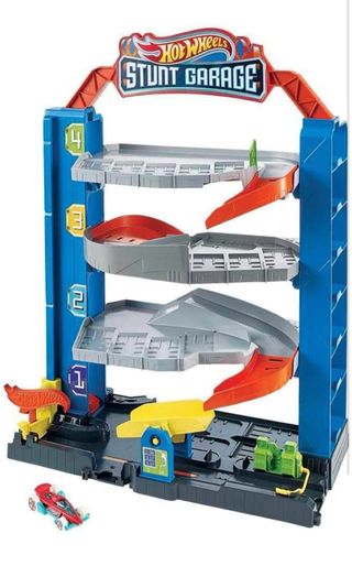 ¡Nuevo! Hot Wheels Stunt Garage Garaje Extremo