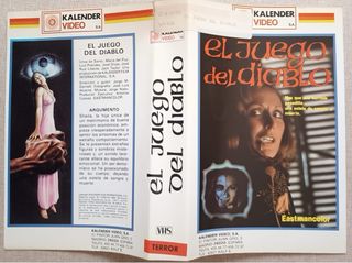 VHS El Juego del Diablo (Terror)