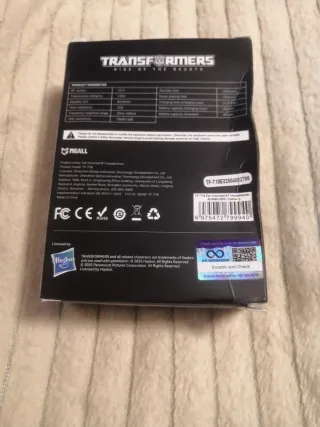 Auriculares Transformers Bumblebee TF-T18