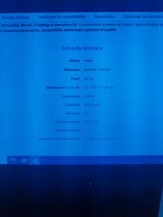 Batteria Dell 53Wh G5M10