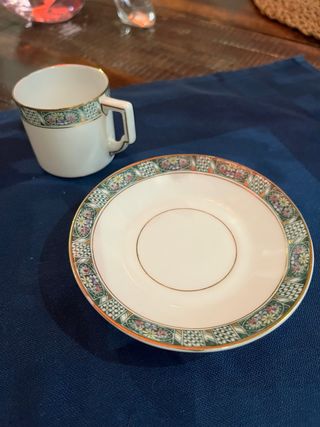 Taza y platillo vintage coleccionista