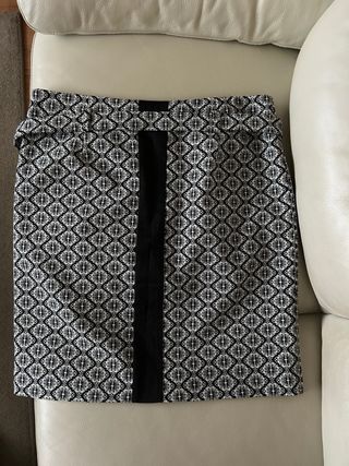 Falda Roberto Verino geométrica