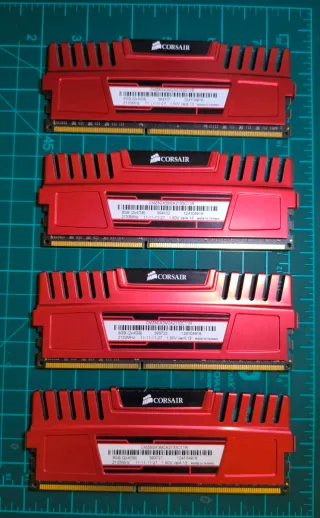 4x4GB DDR3 Corsair Vengeance 2133MHz RAM
