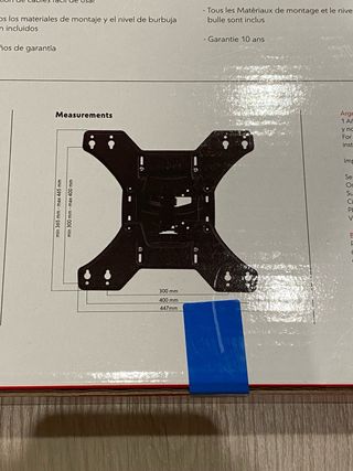 Soporte Pared TV 13 - 65” hasta 50kg